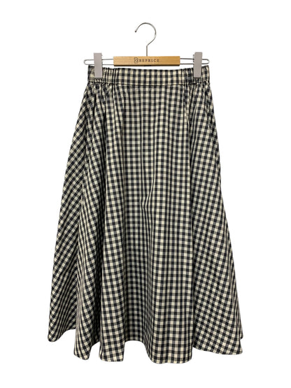 フォクシーニューヨーク Skirt Dione ディオーネ 43300 スカート 38 ブラック ギンガムチェック ITILNZFK2ZRE