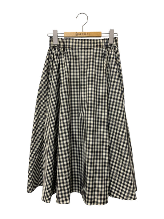 フォクシーニューヨーク Skirt Dione ディオーネ 43300 スカート 38 ブラック ギンガムチェック ITILNZFK2ZRE