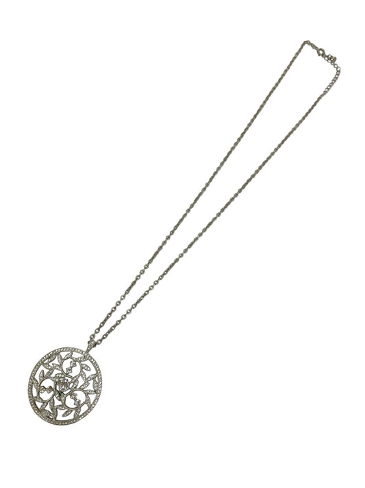フォクシーブティック NECKLACE CRYSTAL MOON 25772 ネックレス シルバー ITMVJG2NBHU6