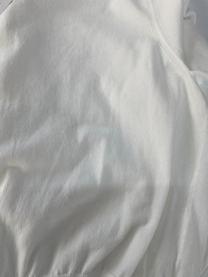 トゥービーシック W5F03-515-01 カーディガン 42 ホワイト ラインストーンボタン ITC3X5189F86