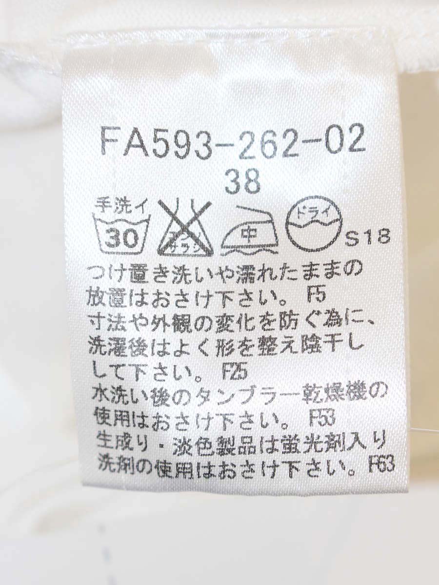 バーバリーブルーレーベル FA593-262-02 Tシャツ 38 ホワイト ロゴ ITTKDW0Y1OEC