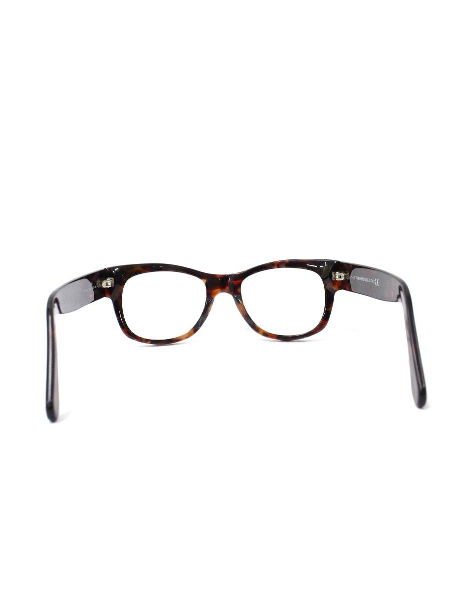 トムフォード TF5040 眼鏡 ブラウン セルフレーム フルリム ウェリントン ITBRRX13DNBI