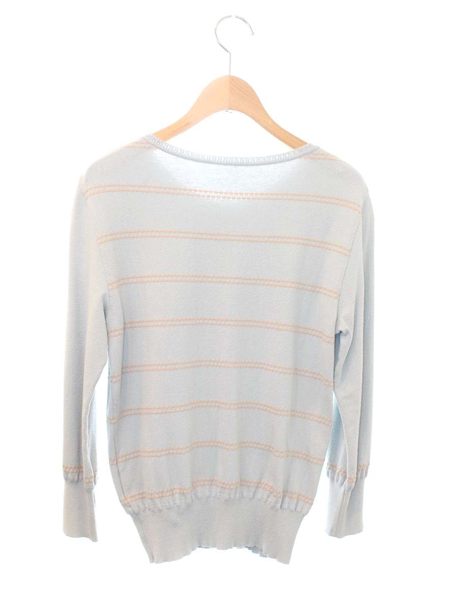 フォクシーブティック 35328 カーディガン 40 ブルー 35328 Cardigan Ripple IT7QK4U4WUEG