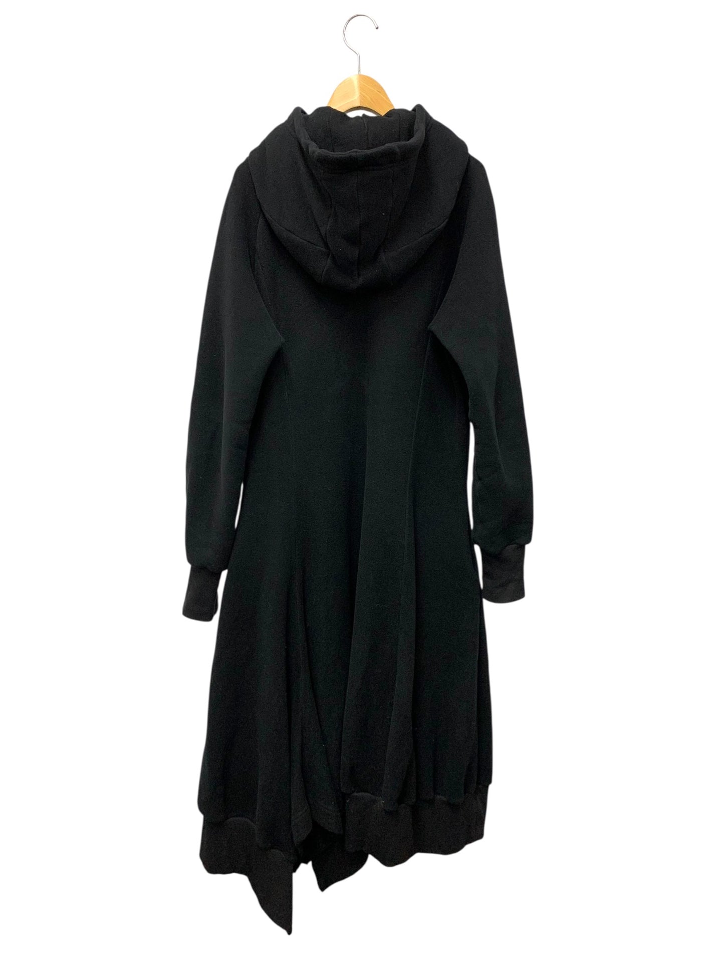 レギュレーション ヨウジヤマモト Liy/C BRUSHED FRENCH TERRY HOODED TRACK DRESS FM-D51-002 ワンピース 2 ブラック ITDPPYDK4280
