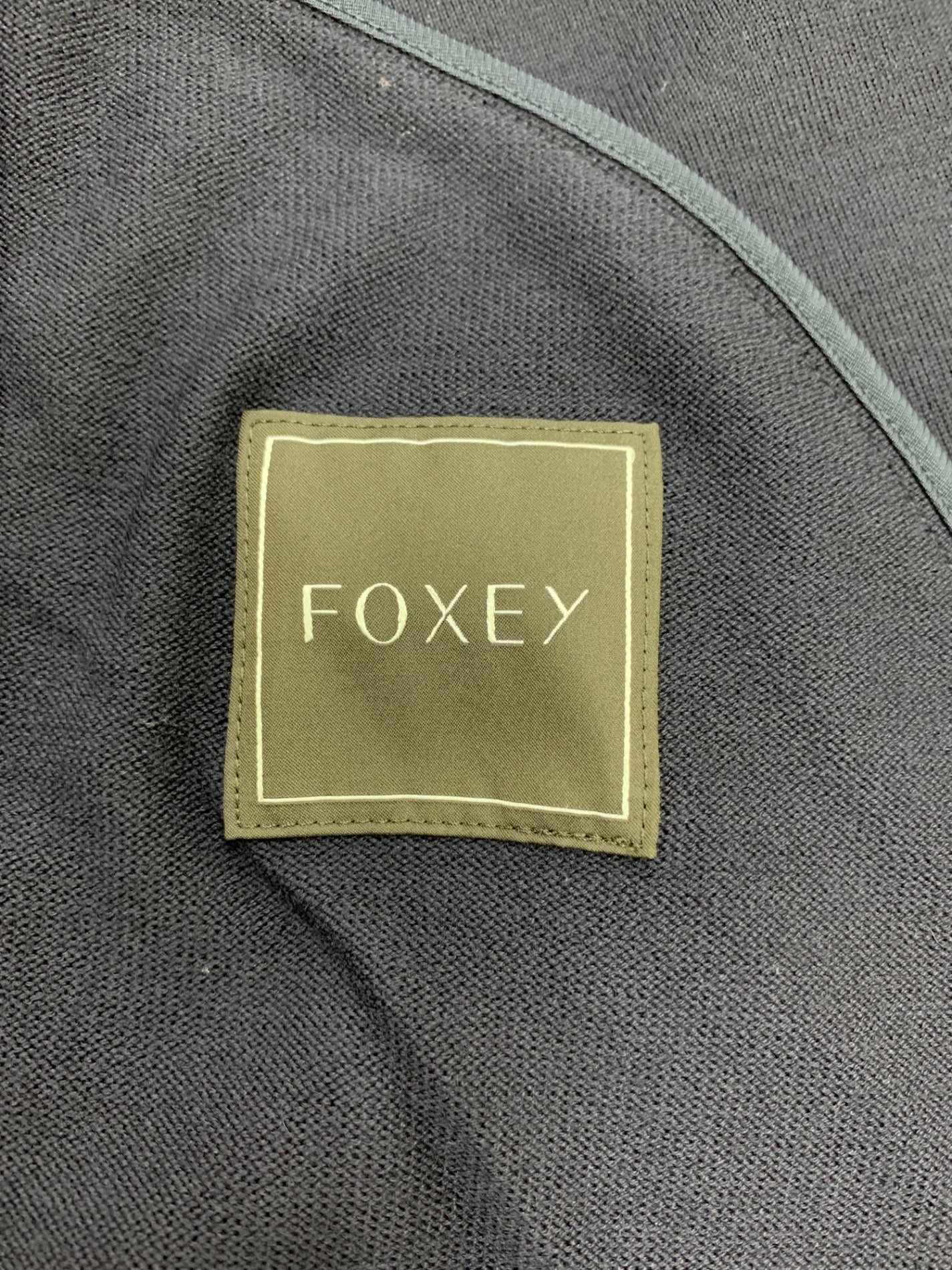 フォクシーブティック Elegant 39411 カーディガン F ネイビー ITZQXGRPP87K
