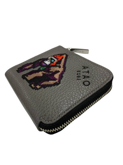 アタオ チェス ZOOシリーズ 財布 グレー アニマル ゴリラ 18周年記念 ITNYW4YPB8BU