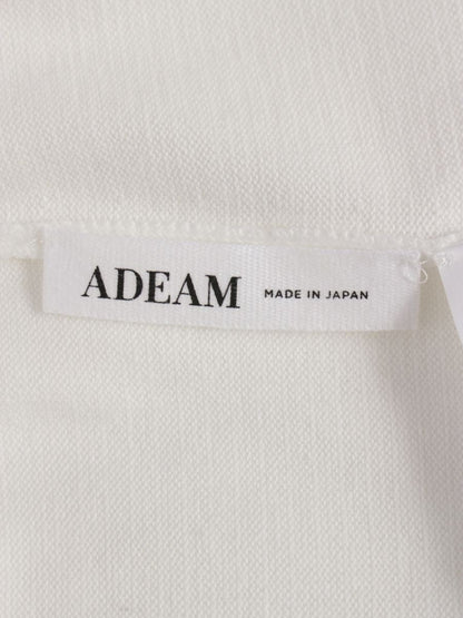 アディアム 45191 カットソー S ホワイト パフスリーブ IT9YQ3XYBKJ2
