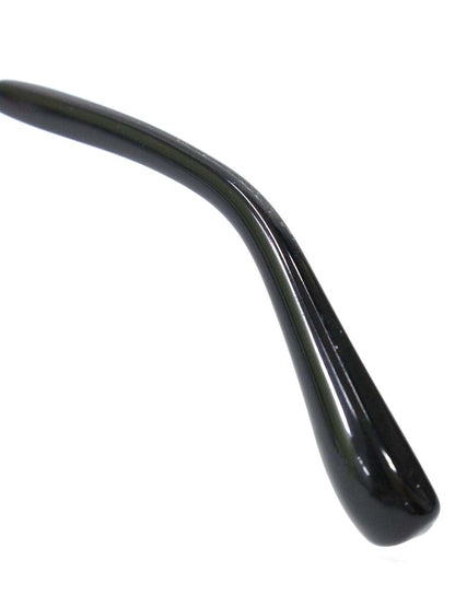 DIGNA Classic 916 メガネ ブラック シルバー コンビフレーム フルリム ボストンシェイプ 跳ね上げ式 IT8BG0BSPMKG