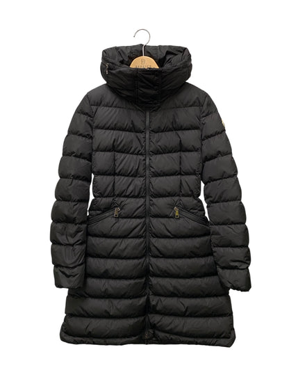 MONCLER モンクレール 22AW FLAMMETTE フラメッテ H2093 1C50900 54155 ロングダウンコート ブラック 0 ITAA0IMTPBJY