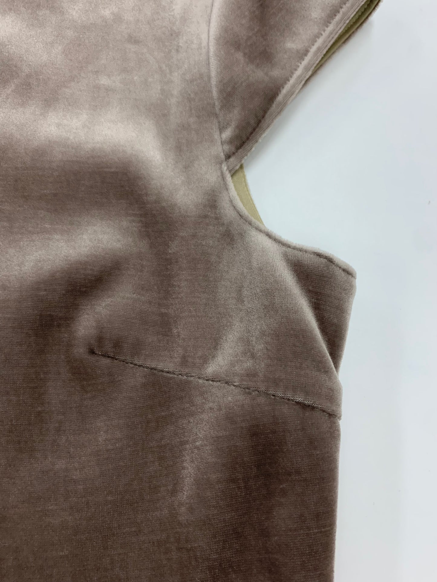 ルネ Velour Dress 5346010 ワンピース 36 ブラウン ベロア ITASWFEKHF6O 【SALE】