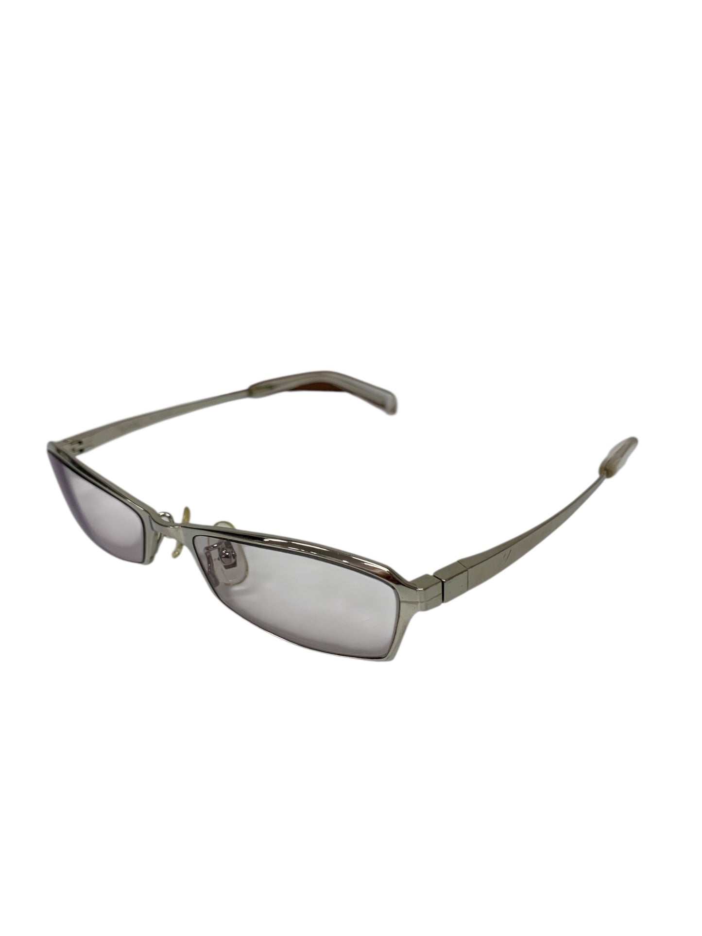 プラスミックス PX-13127 メガネ 眼鏡 シルバー メタルフレーム フルリム スクエア ITGDPYENZ7ME