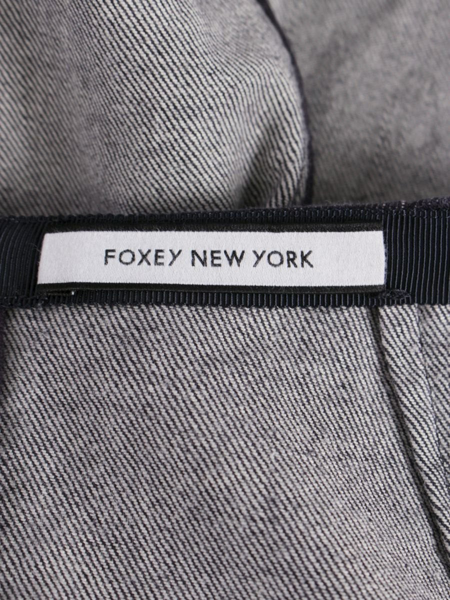 フォクシーニューヨーク 39367 デニムスカート 38 ネイビー ITYD3ZGWW2LC 【SALE】