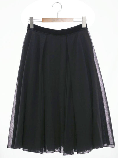 フォクシーブティック Skirt 37054 スカート 38 ブラック ITBTAT0GQIJU