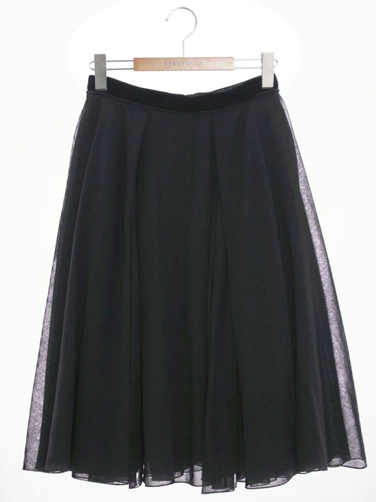 フォクシーブティック Skirt 37054 スカート 38 ブラック ITBTAT0GQIJU
