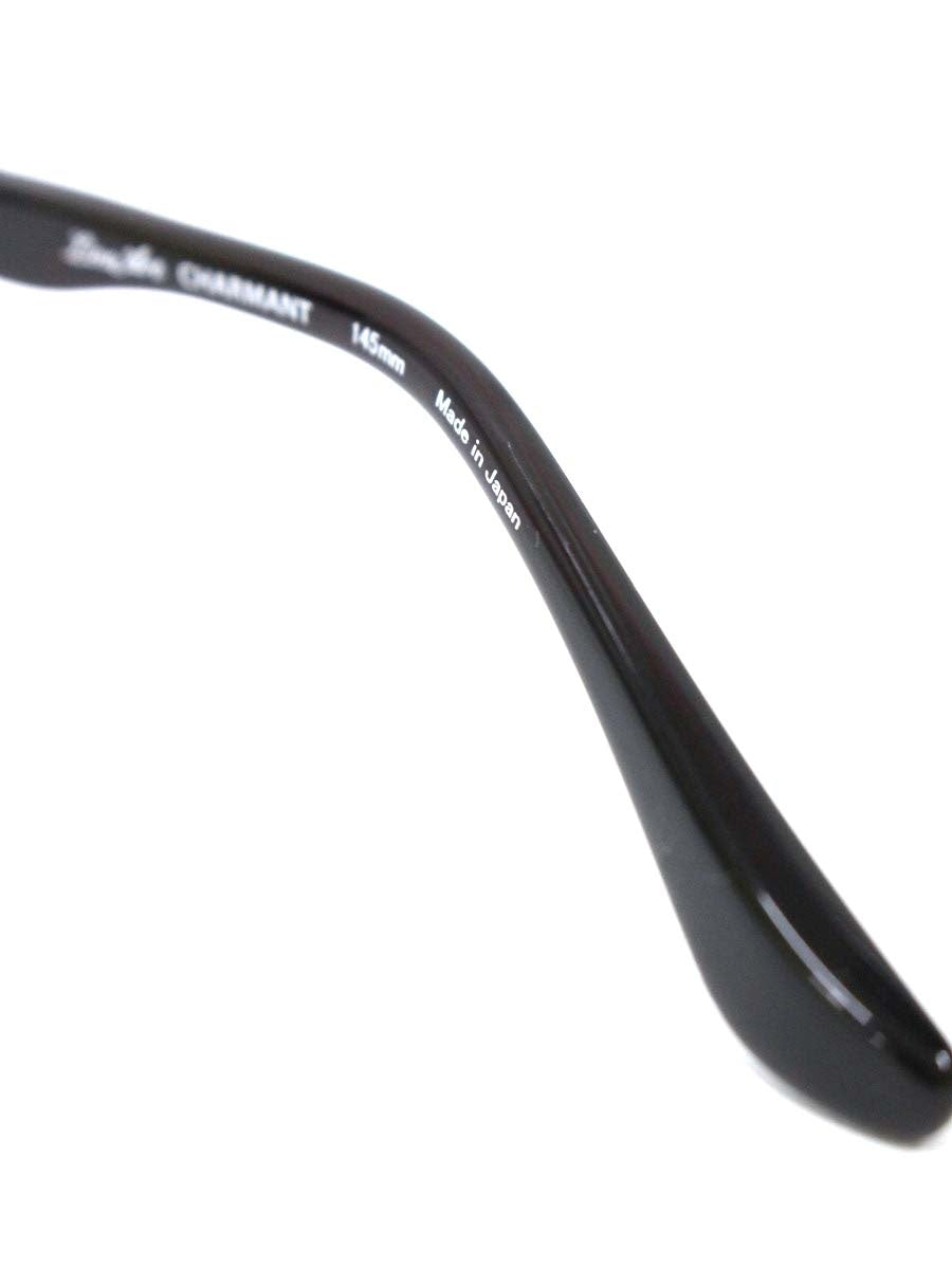 ラインアートシャルマン XL1846 眼鏡 メガネ ガンメタル ブラウン メタルフレーム ハーフリム スクエア IT8L74PE0U8S 【SALE】