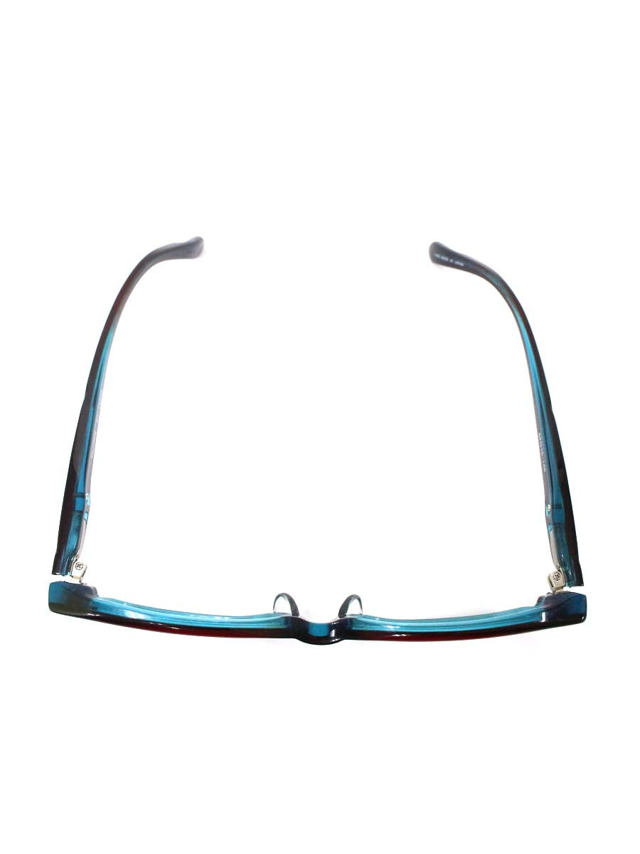 プラスミックス PX-13270 眼鏡 メガネ ブラウン/ブルー セルフレーム フルリム スクエア IT0480F5B1O3 【SALE】