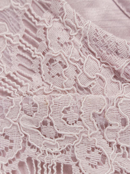 トッカ BLTOHM0430 ブラウス 0 ピンク レース IT81O883HE1A