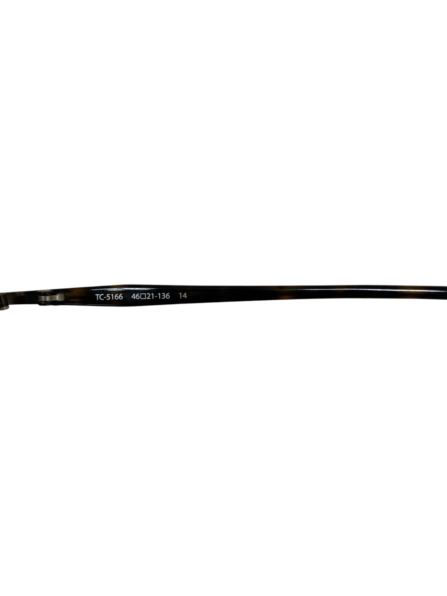 アミパリ TC-5166 メガネ ブラウン メタルフレーム フルリム ボストン IT6W5MT5YYY9