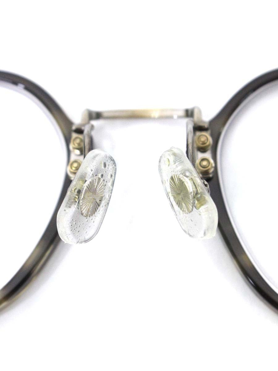 クレイトンフランクリン 654 HORN メガネ ブラウン コンビフレーム フルリム ウエリントン・ボストンシェイプコンビネーションモデル IT53AM324J1U