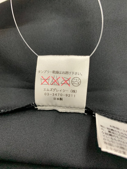 エムズグレイシー 221503 ワンピース 38 ブラック 花 パニエ ITHIDEIBDARI