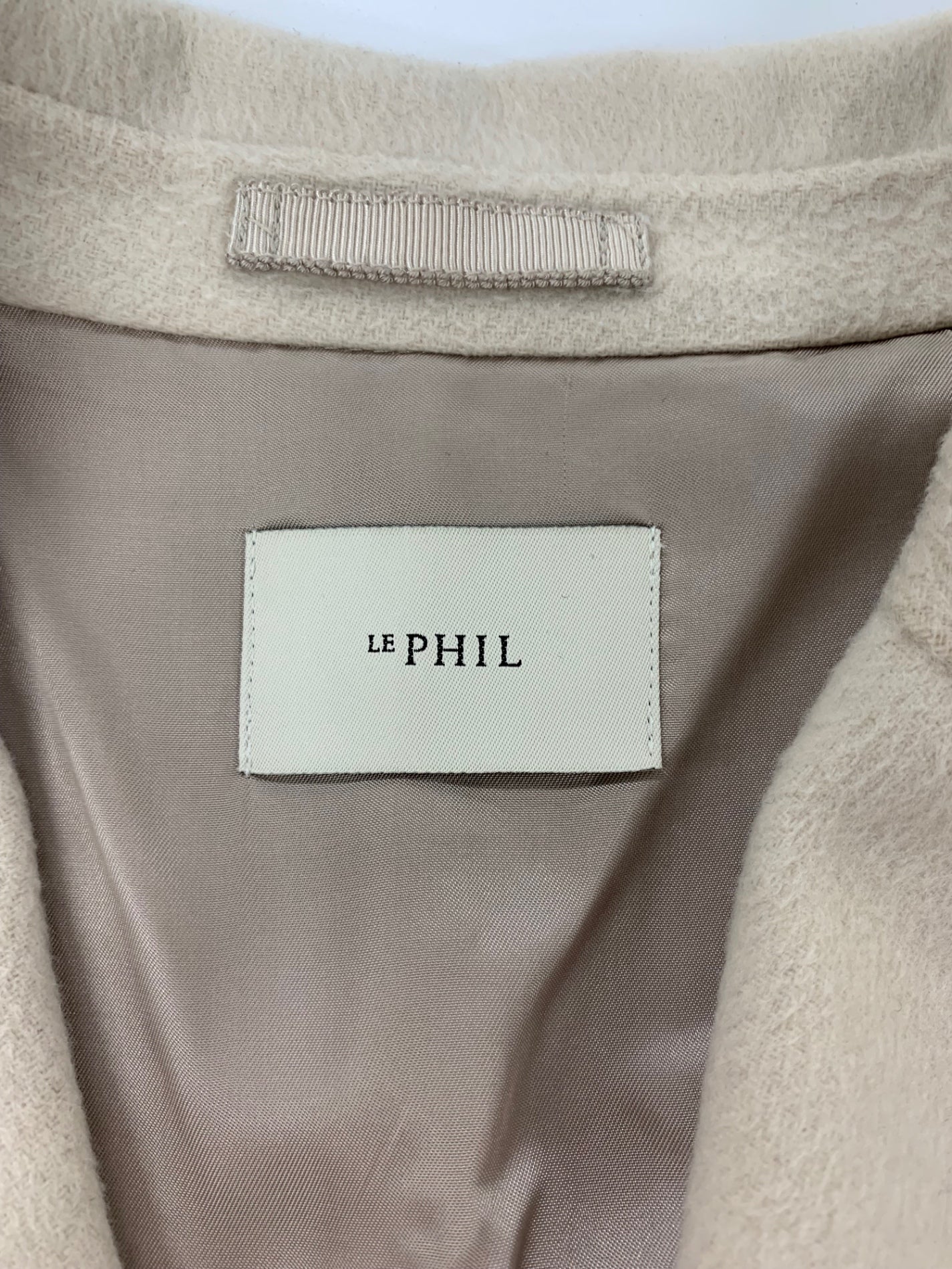 ルフィル ライトリバーコート 534-0252902 1 ベージュ ウール IT61NST2IXXG