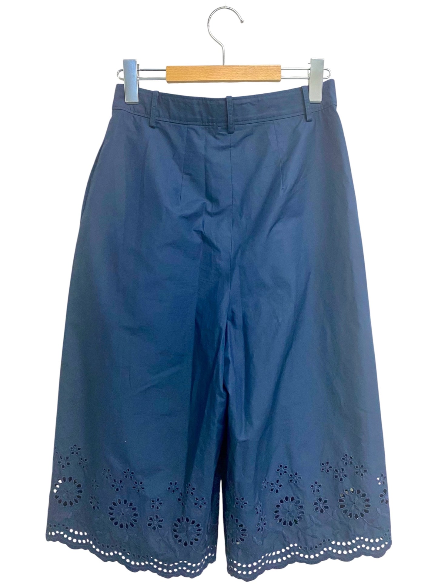 エムズグレイシー Lace Pants 816307 パンツ 36 ネイビー レース IT1UACKAQUFY