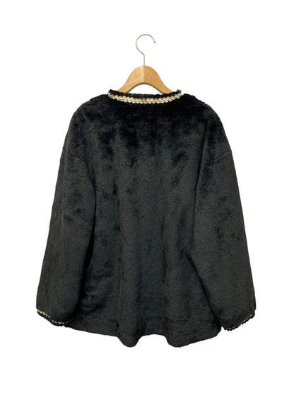 エムズグレイシー 396508 コート F ブラック エコファー IT6RYX46YLR4