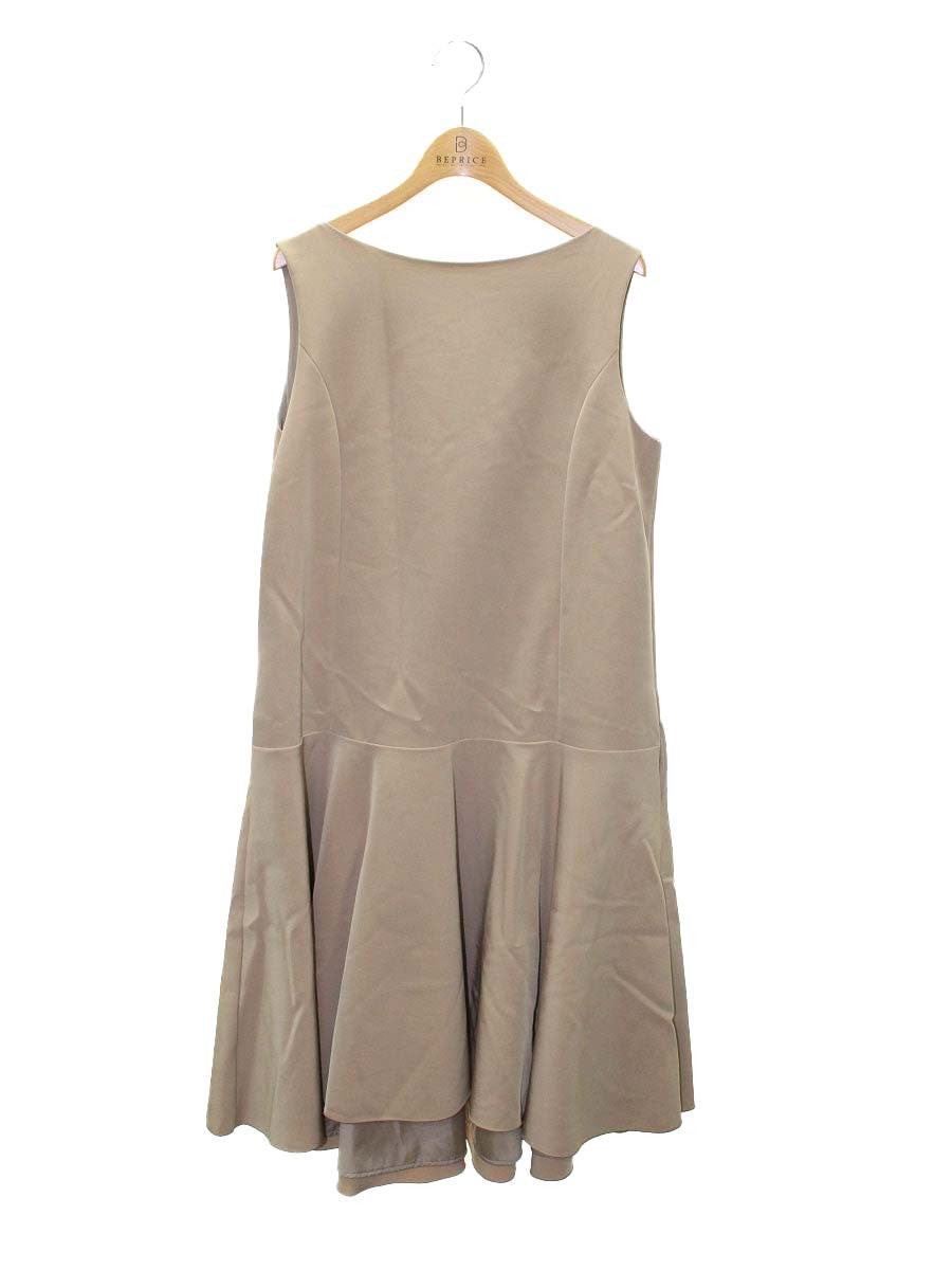 フォクシーニューヨーク Dress 38960 ワンピース 42 ブラウンベージュ ITADGVQCA6IW