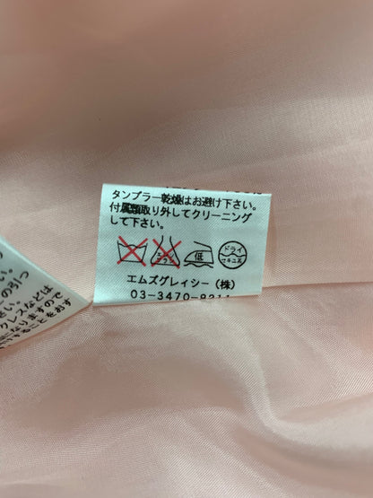 エムズグレイシー 621339 ワンピース 38 ピンク ITWCIISX9U1W