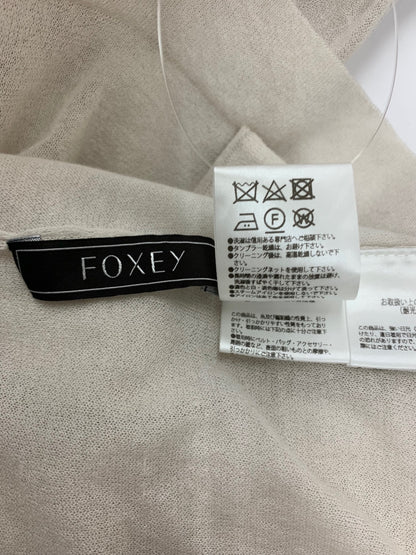 フォクシーブティック MISTRAL ミストラル 42849 ロングカーディガン F ベージュ シアーニット IT1DQH0HBV8W