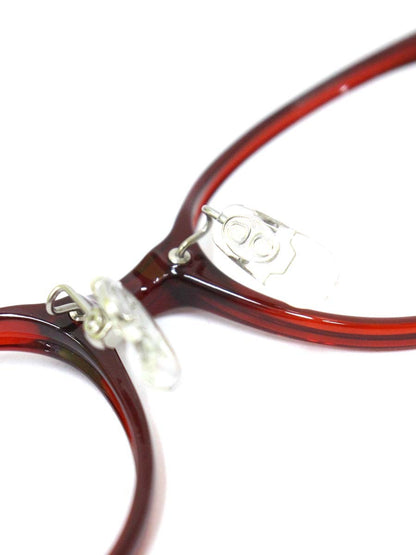 ラインアートシャルマン XL1472 メガネ レッド トリオ コンビフレーム オーバル ITZ1RA0ZAQDC