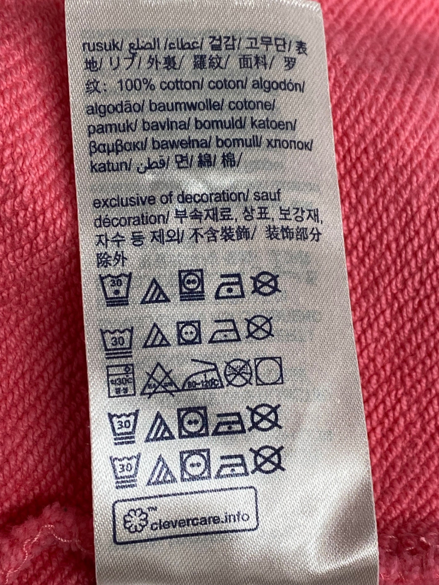 トミージーンズ DM15026 ピンク L オーセンティック ブロッキング トレーナー ITUX1QS0D714
