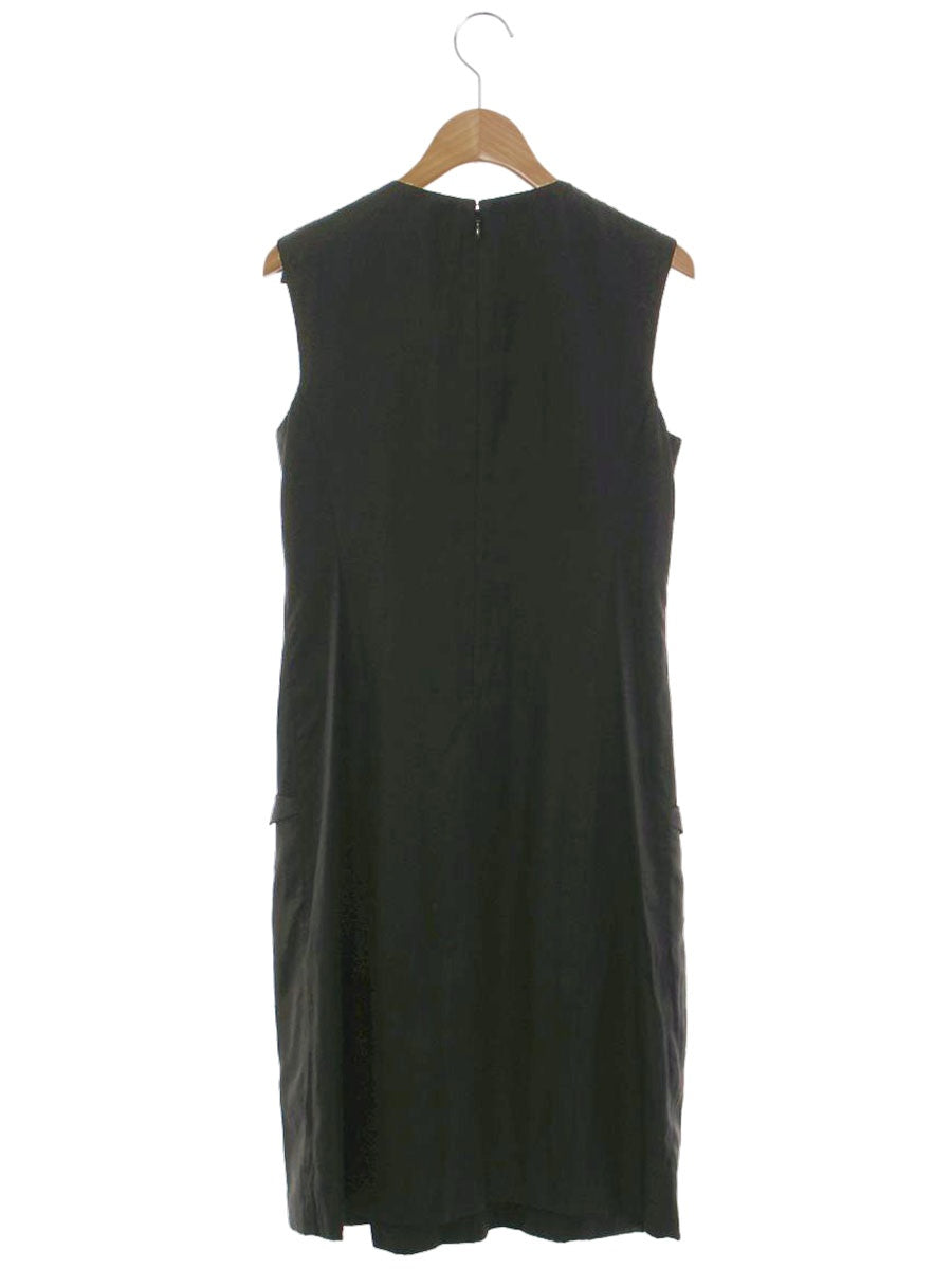 セタイチロウ D02-804 ワンピース 38 ブラック ビーズ スパンコール ITFBA222R8P0