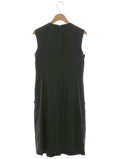 セタイチロウ D02-804 ワンピース 38 ブラック ビーズ スパンコール ITFBA222R8P0