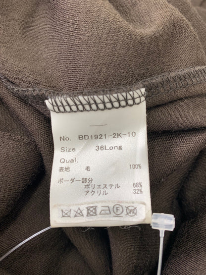 ボーダーズアットバルコニー WEEKEND MAXI BD1921-2K-10 ワンピース 36 ブラウン ITL94XXE42HC