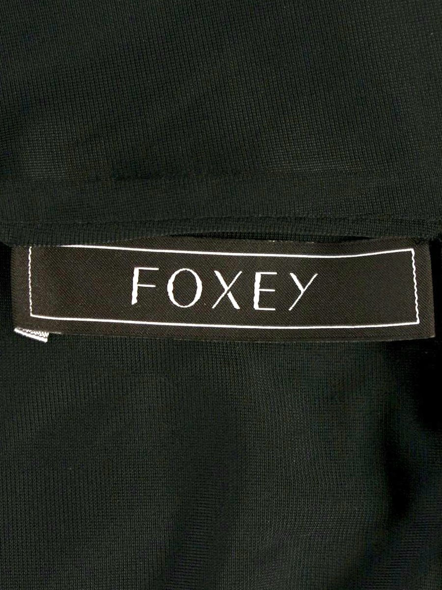 フォクシーブティック 36873 スカート 40 ブラック Aライン ニット ITJHTEAE3ARK