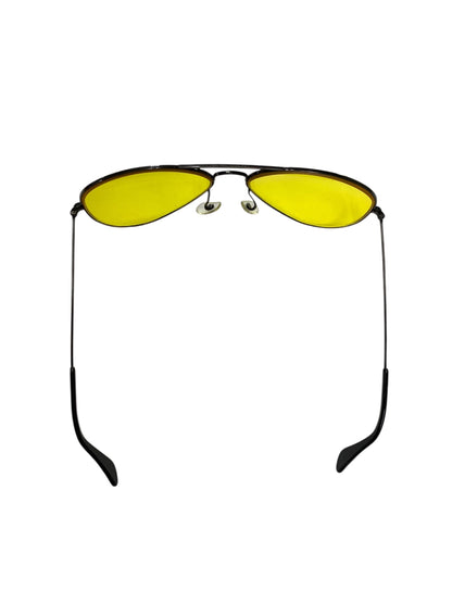 レイバン B&L サングラス イエロー USA製 ティアドロップ チタニウム ITSQXCFQ9Q2C 【SALE】