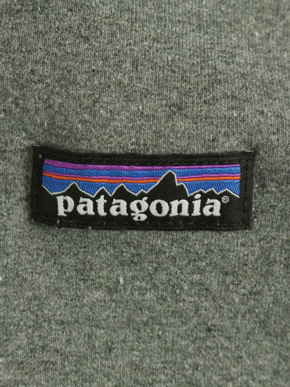 パタゴニア STY39543SP20 スウェット S グレー クルーネック ワンポイントロゴ ITXYHEY6SRZU