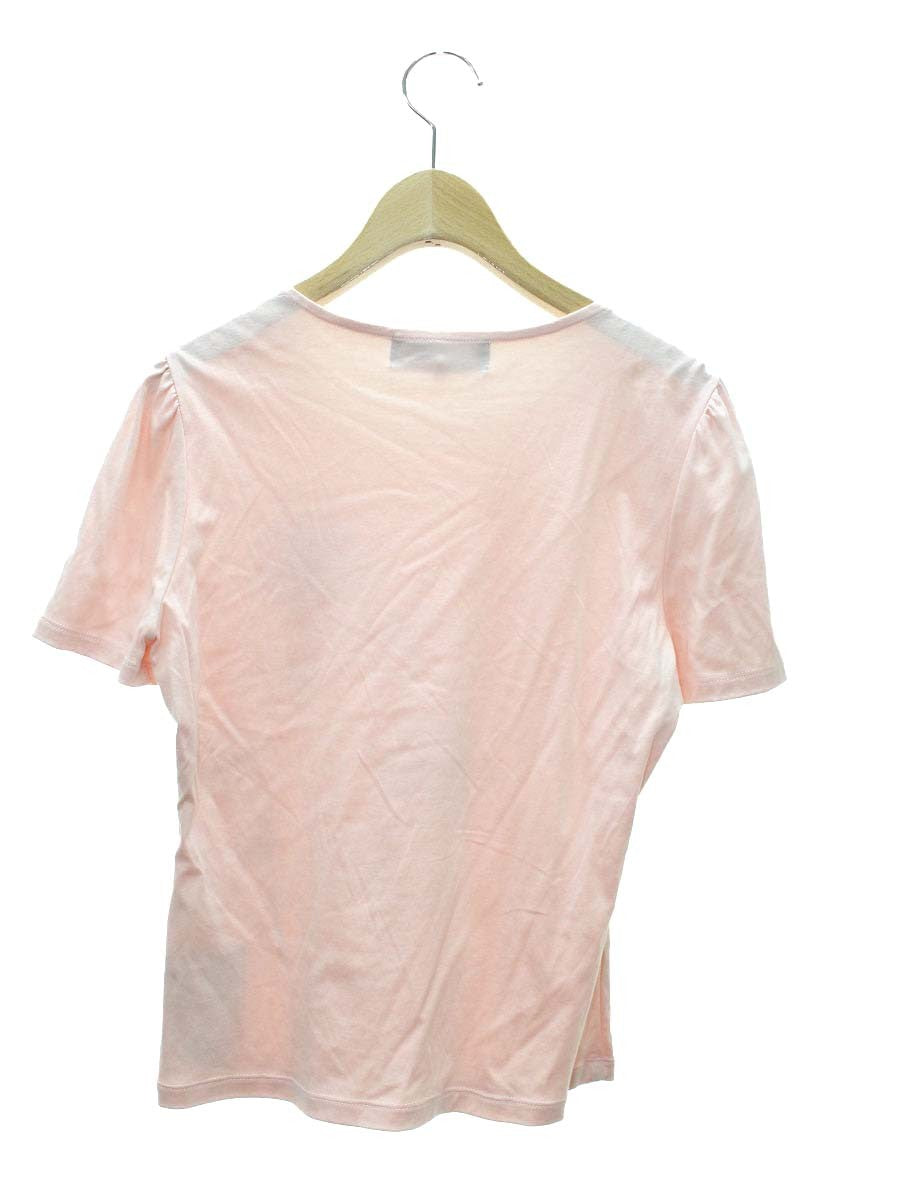 エムズグレイシー 315332 Tシャツ 38 ピンク チュール フラワー ITXNWXD2V0UW