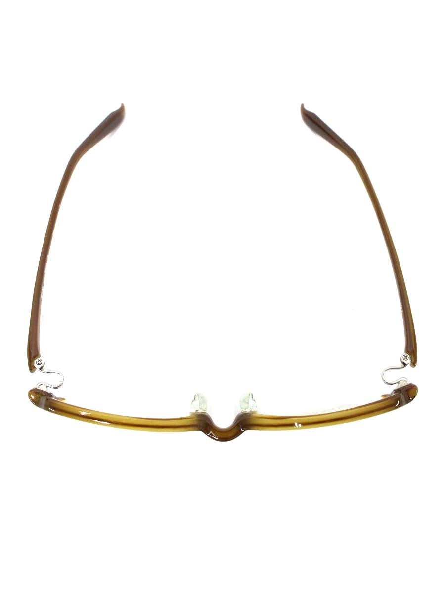 フォーナインズ NPN-901 メガネ ブラウン ネオプラスチック ナイロール スクエア IT811GK5E4NF