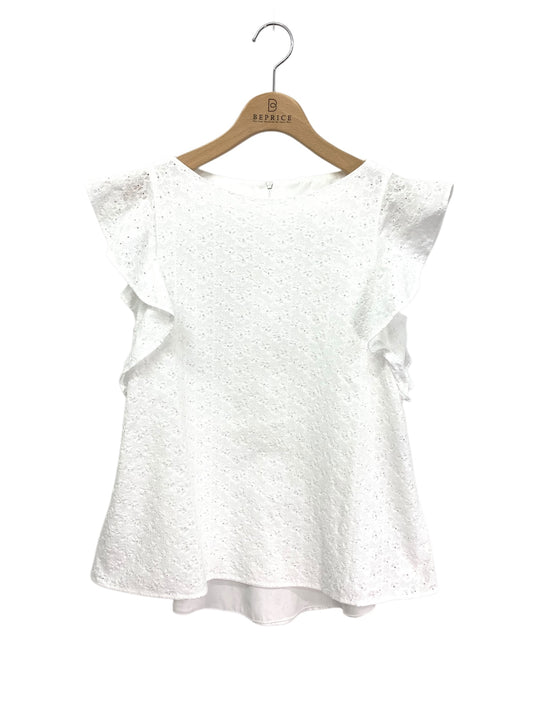 フォクシーブティック Blouse Cascade 44669 ブラウス 38 ホワイト IT7BO8WEW454