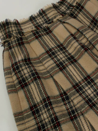 エムズグレイシー 917565 スカート 36 ブラウン ウール ITFURZYZPWT8