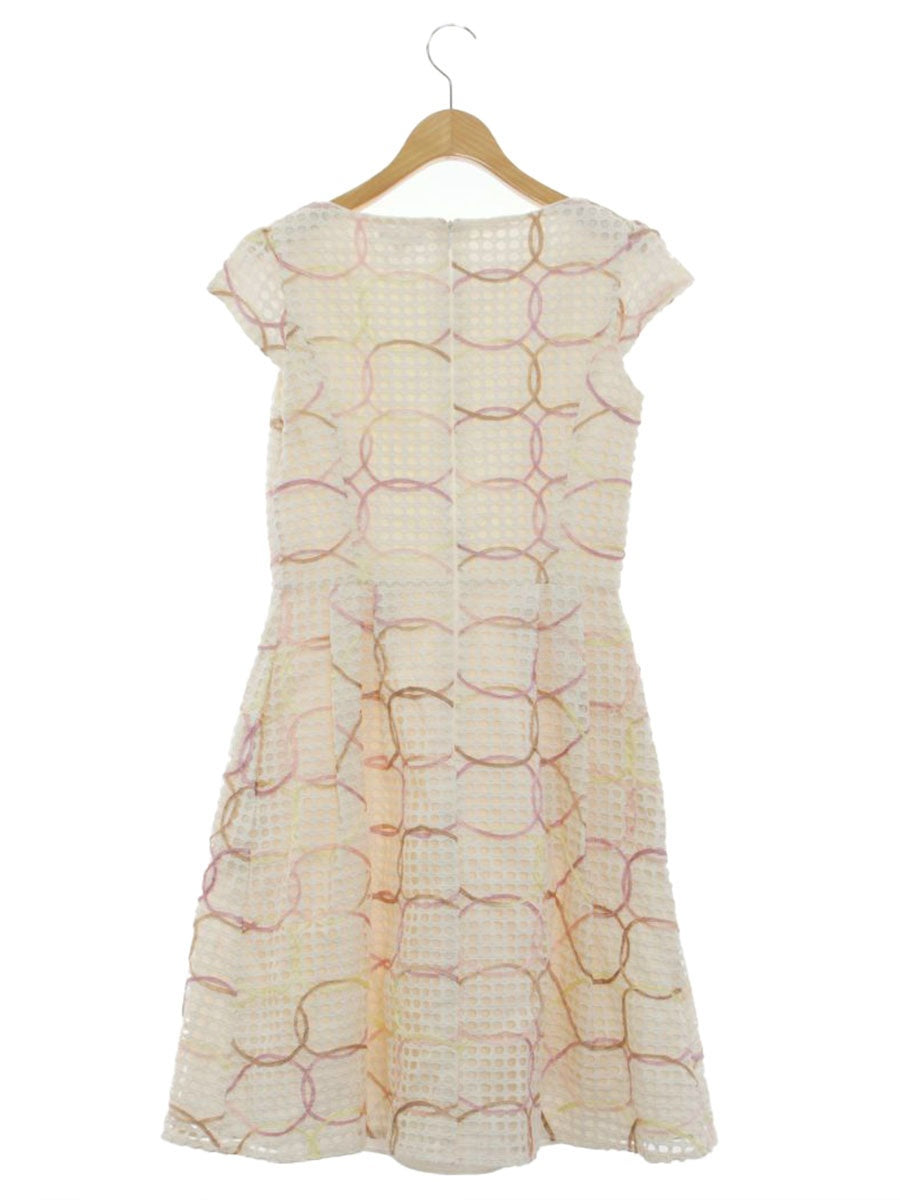 トッカ OPTOLS0230 ワンピース 2 ホワイト カットワーク タック フレア ITC2RWDQ2B4E 【SALE】