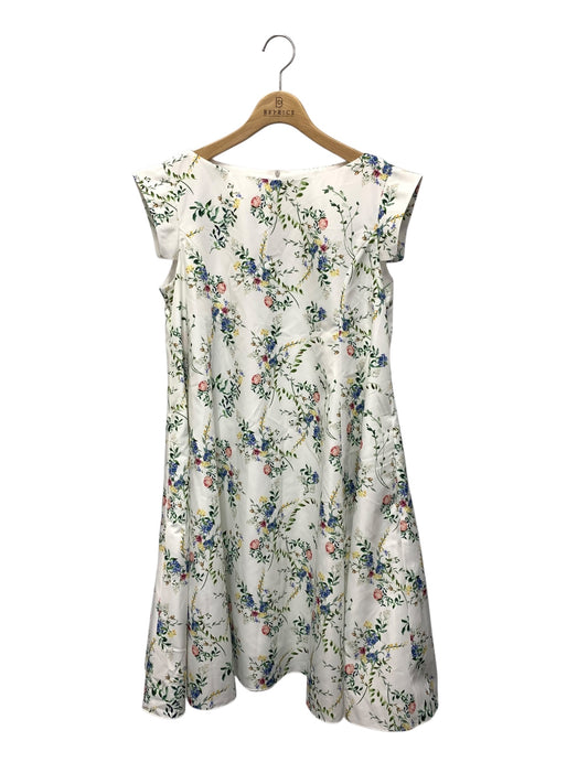 フォクシーニューヨーク Primavera Dress プリマヴェーラ 44421 ワンピース 42 ホワイト フラワープリント ITN8ZA6UJS5I