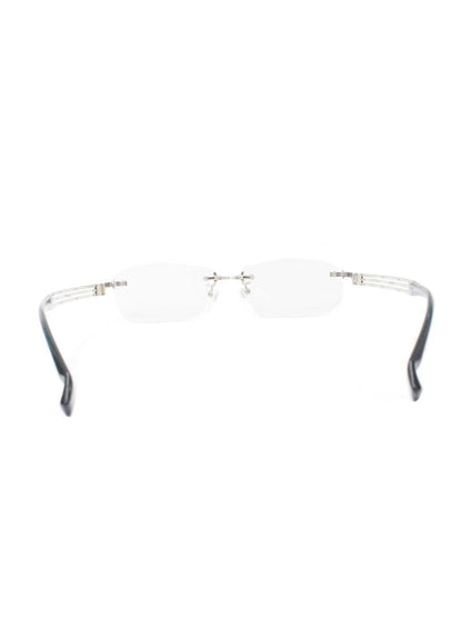 ラインアートシャルマン Forte XL1085 メガネ シルバー/ブルーグリーン リムレス エクセレンスチタン IT9XIK419CJW