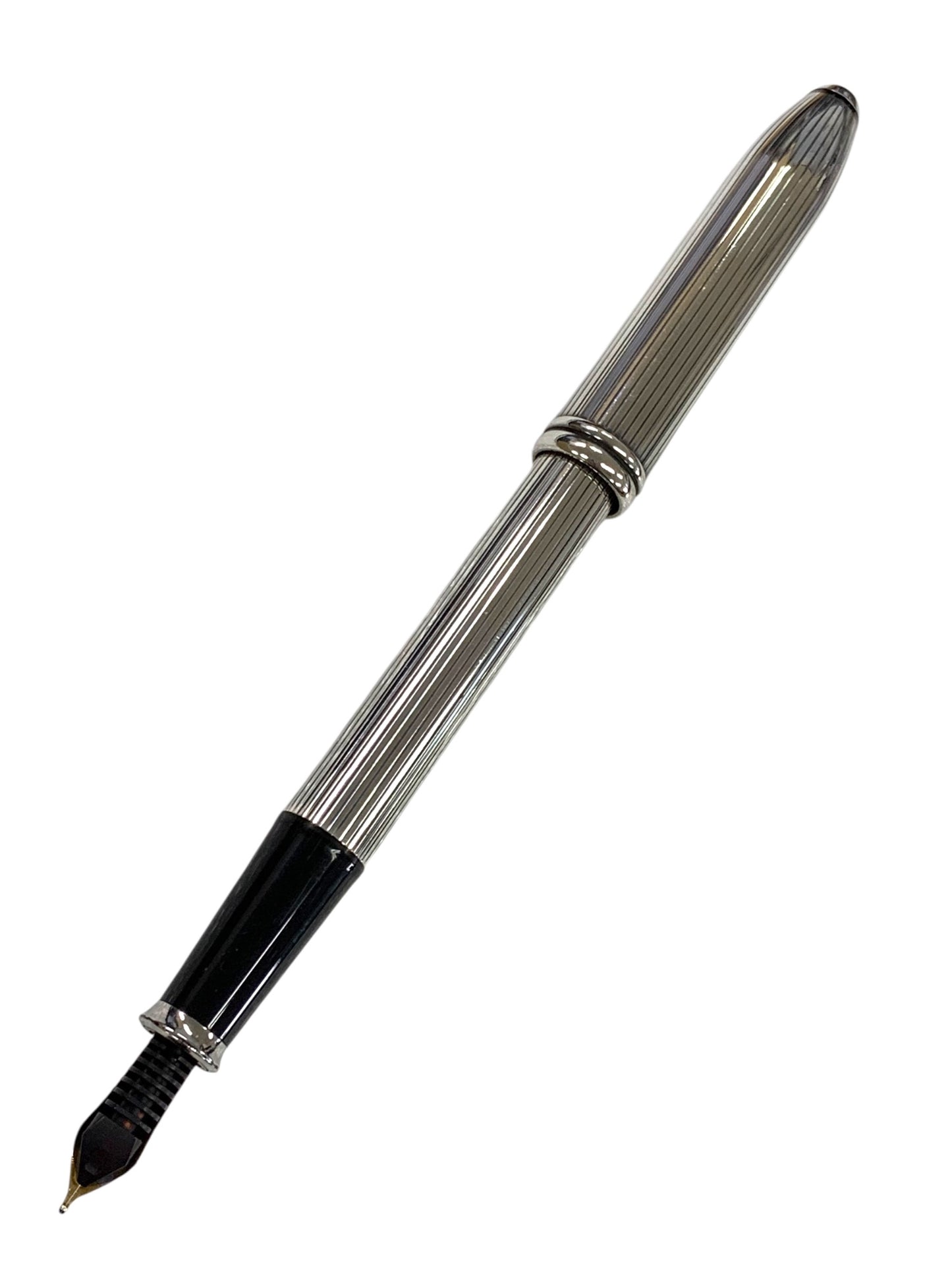 クロス 万年筆 タウンゼント スターリングシルバー シルバー M 18K ITFSVZBEQSBF