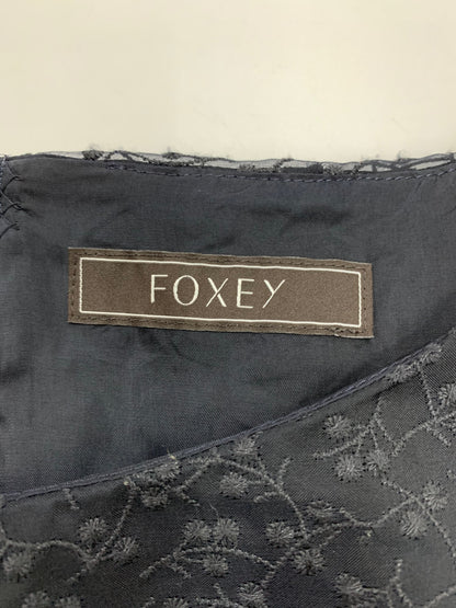 フォクシーブティック Dresse Flora 45032 ワンピース 42 ネイビー ITCKBPDDCWR4