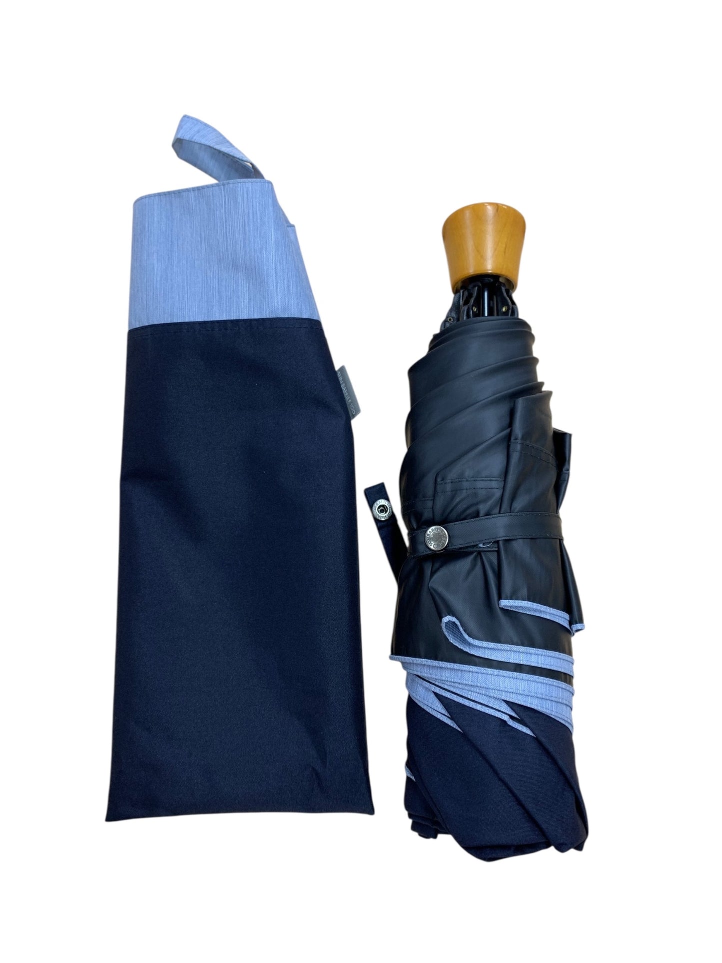 サンバリア100 折り畳み傘 ネイビー 完全遮光 IT1HKAI0HK4L