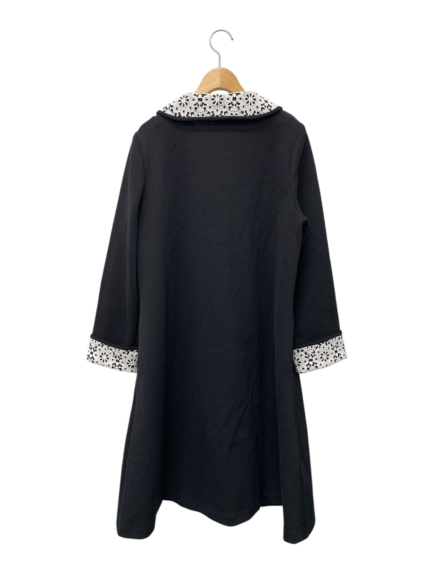 ルネ Knit Coat 6512160 コート 38 ブラック ITJ60G8QAWXT