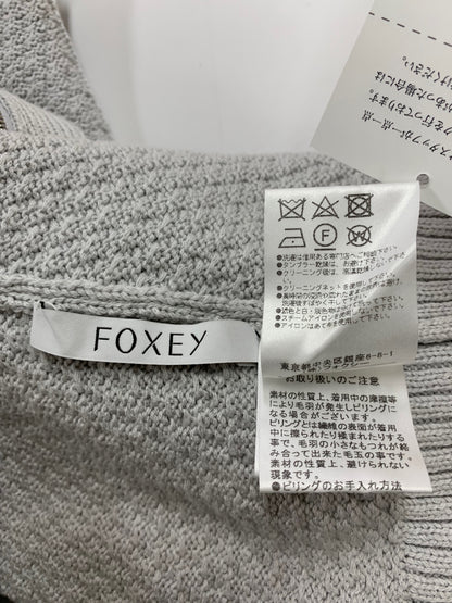 フォクシーブティック Parka Twist Cross 40745 パーカー 42 ブルー ITONAGQ4AV1K